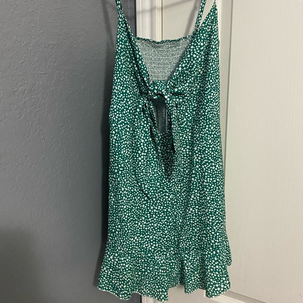 Polka dot romper